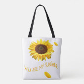 jij bent mijn zonneschijntas tote bag (Achterkant)