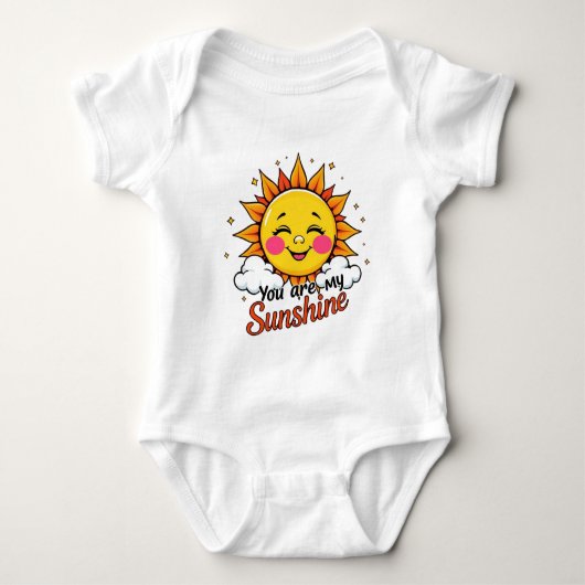 "Jij bent mijn zonnetje" Schattig Romper (Voorkant)