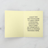 Jij bent mijn zonnetje vrolijke Kaart (Binnen)