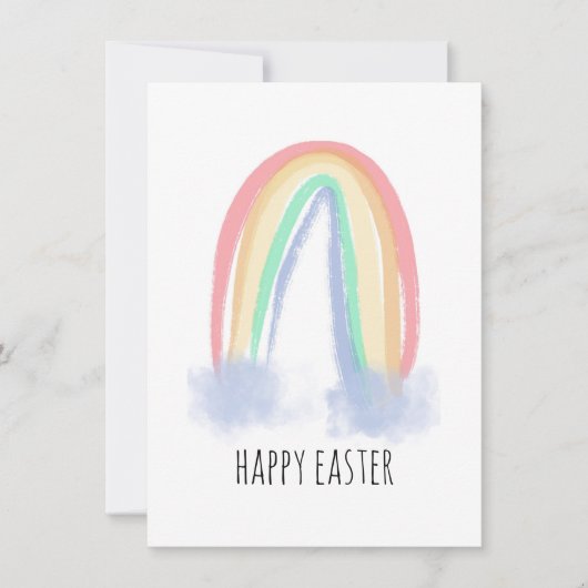 Jij bent mijn zonnige waterverf geschilderde regen feestdagenkaart (Voorkant)