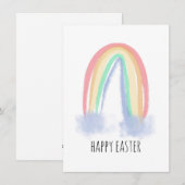 Jij bent mijn zonnige waterverf geschilderde regen feestdagenkaart (Voorkant / Achterkant)