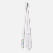 Jij bent mijn zonnige waterverf geschilderde regen stropdas (Achterkant)