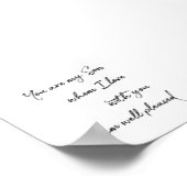 Jij bent mijn zoon print (Hoek)