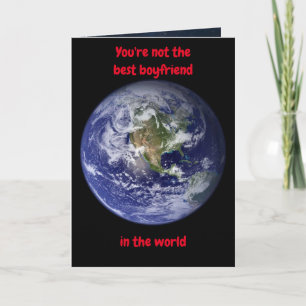 Jij bent niet de beste vriend in de wereld. Kaart