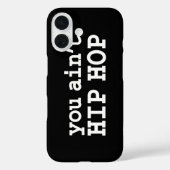 jij bent niet HIP HOP Case-Mate iPhone Case (Achterkant)