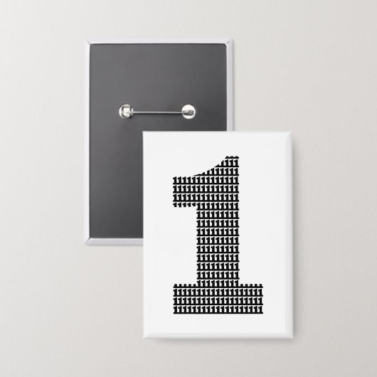 Jij bent nummer één button (Voorkant / Achterkant)