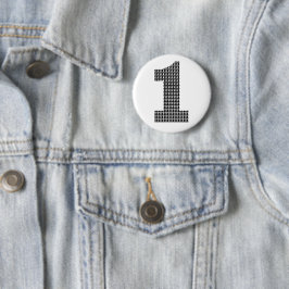 Jij bent nummer één ronde button 5,7 cm