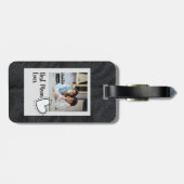 Jij bent onze wereld mama foto bagagelabel (Achterkant horizontaal)