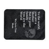 Jij bent onze wereldmoeder magneet (Horizontaal)