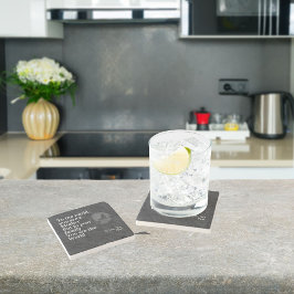 Jij bent onze wereldmoeder stenen onderzetter