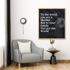 Jij bent onze wereldmoeder tegeltje