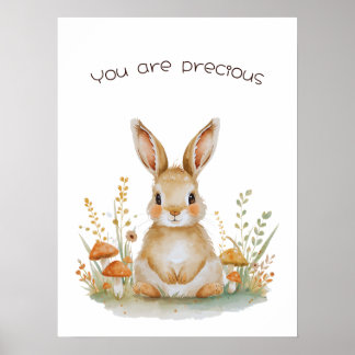 Jij bent Precious - Boskonijn Poster