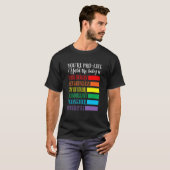 Jij bent Pro Life-kleding T-shirt (Voorkant volledig)