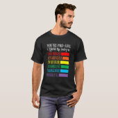 Jij bent Pro Life Kleding T-shirt (Voorkant volledig)