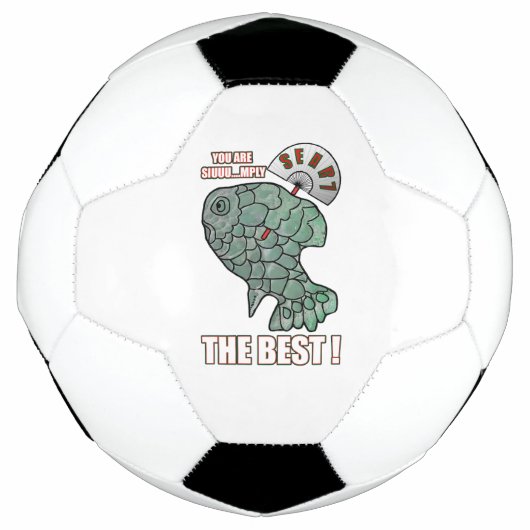 Jij Bent Siuuu...mply De Beste! Voetbal (Voorkant)