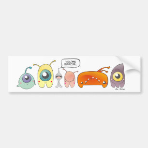 Jij bent Spacial Bumpersticker