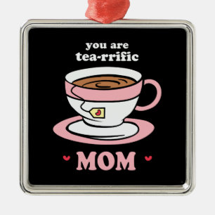 Jij bent Tea Mam Metalen Ornament