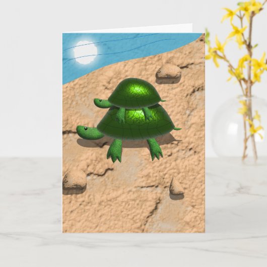 Jij bent Turtle-y Geweldige papa Kaart (Gele Bloem)