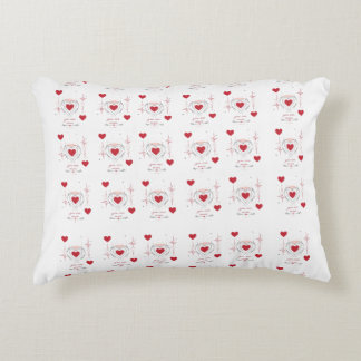 Jij Bent Van Mij Minimalistische Hart Lijnkunst Accent Kussen