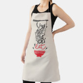 Jij bent wat je eet schort (Insitu)