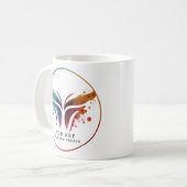 Jij bent wie je Creëer Mok bent (Voorkant links)