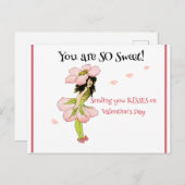 JIJ BENT ZO SCHOOT! |  VALENTIJN BRIEFKAART (Voorkant / Achterkant)