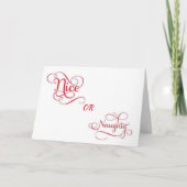 ** JIJ BEPAALT** HOE WE "KERST VIEREN" FEESTDAGEN KAART (Voorkant)