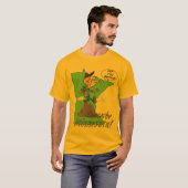 Jij Betcha! Minnesota Cacher Basic T-Shirt (Voorkant volledig)
