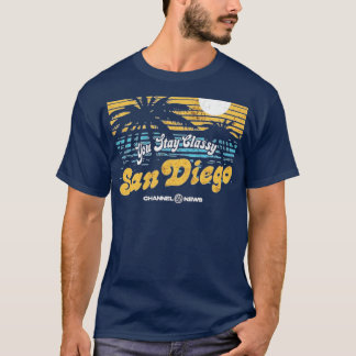 Jij blijft klassiek San Diego T-shirt