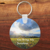 Jij brengt me zonshine sleutelhanger (Voorkant)