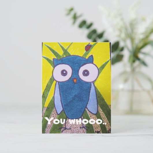 Jij... Briefkaart (Staand voorkant)