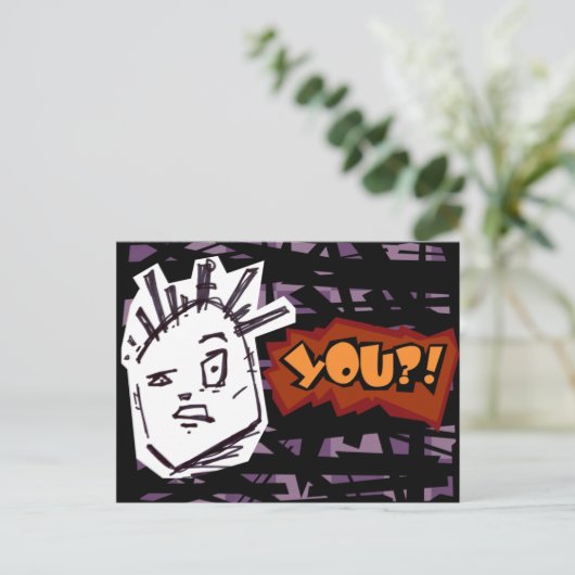 JIJ! briefkaart (Staand voorkant)