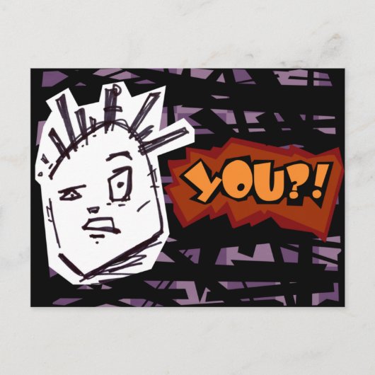 JIJ! briefkaart (Voorkant)