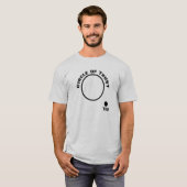 Jij, buiten de Cirkel van Trust Funny T-Shirt (Voorkant volledig)