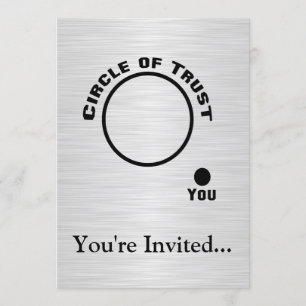 Jij Buiten de Cirkel van Vertrouwen Kaart
