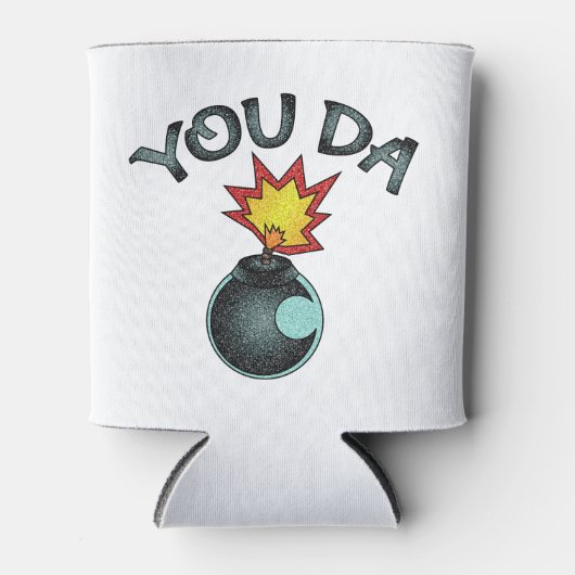 Jij Da Glitter Bomb Blikjeskoeler (Voorkant)