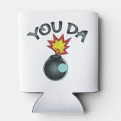 Jij Da Glitter Bomb Blikjeskoeler (Achterkant)