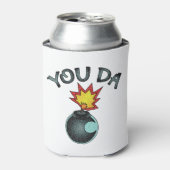 Jij Da Glitter Bomb Blikjeskoeler (Blikje Voorkant)