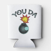 Jij Da Glitter Bomb Blikjeskoeler (Achterkant)