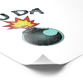 Jij Da Glitter Bomb Foto Afdruk