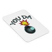 Jij Da Glitter Bomb Magneet (Rechterzijde)