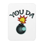 Jij Da Glitter Bomb Magneet (Verticaal)