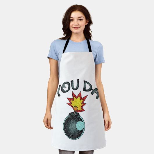 Jij Da Glitter Bomb Schort (Gedragen)