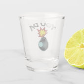 Jij Da Glitter Bomb Shot Glas (Achterkant)