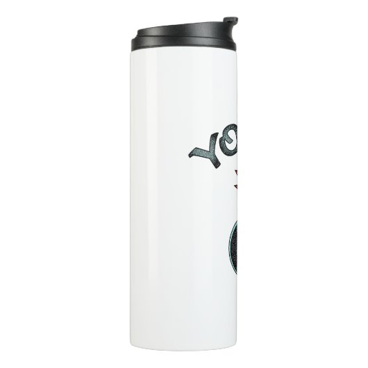 Jij Da Glitter Bomb Thermosbeker (Gedraaid links)