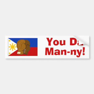 Jij Da Man-ny. Bumpersticker