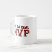 Jij Da Real MVP Koffiemok (Voorkant links)