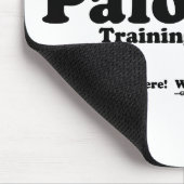 "Jij daar! Draai het in vorm!" Muismat (Hoek)