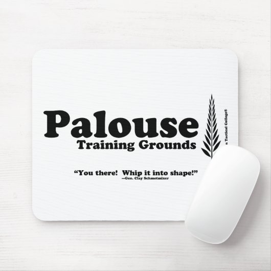 "Jij daar! Draai het in vorm!" Muismat (Met muis)