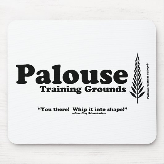 "Jij daar! Draai het in vorm!" Muismat (Voorkant)